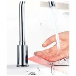 Smart Touchless Automatic Infrared Basin Induction Faucet -Bathroom Faucet Store 95709929 3