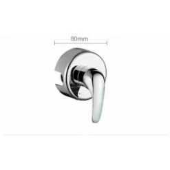 GTA Built-in Shower Mixer Built-in Shower Mixer With 1 Outlet Chrome - 1 Outlet 9 GTA Built-in Shower Mixer Built-in Shower Mixer With 1 Outlet Chrome - 1 Outlet -Bathroom Faucet Store 95721609 4