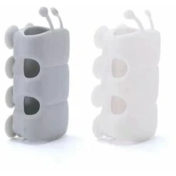 Handheld Shower Holder, 2 Pieces Wall Mount Bracket Silicone Suction Cup No Drilling Needed For Marble Glass Metal Ceramic