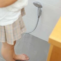 Handheld Shower Holder, 2 Pack Wall Mount Silicone Suction Cup No Drilling Required For Marble Glass Metal Ceramic -Bathroom Faucet Store 96212043 3