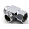 LITZEE Faucet Connector Shower Arm Brass 3 Way Diverter T For Hose Standard Connector - G1/2" System Hand Shower Replacement Part Shower Flow Control Splitter T Joint Adapter T - Brass Chrome Polished 1 LITZEE Faucet Connector Shower Arm Brass 3 Way Diverter T For Hose Standard Connector - G1/2" System Hand Shower Replacement Part Shower Flow Control Splitter T Joint Adapter T - Brass Chrome Polished -Bathroom Faucet Store 96445958 1