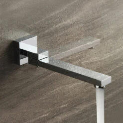 Shower Set Bath Spout Chrome Bathtub Spout Wall Mounted Rotating Bathtub Spout Brass Macaron Bathtub Faucet -Bathroom Faucet Store 96460613 5