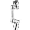 ABS Robotic Universal Arm Faucet Expander Multi-function Tube 1080 Degree Rotatable Toilet Splash-proof Head Mouth -Bathroom Faucet Store 96863762 1