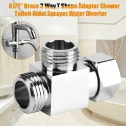 G1 / 2 Heavy Duty Shower Adapter, Diverter, Shower Diverter, For Home 9 G1 / 2 Heavy Duty Shower Adapter, Diverter, Shower Diverter, For Home -Bathroom Faucet Store 97102373 3