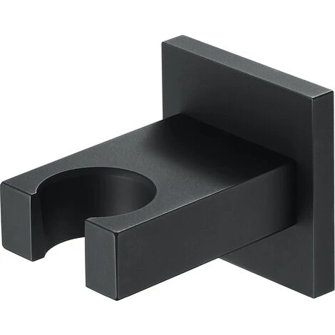 Wall Mounted Shower Holder For Hand Shower, Brass, Suitable For Any Space In The Bathroom,Black -Bathroom Faucet Store 97251159 1