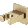 Wall Mounted Shower Holder For Hand Shower, Brass, Suitable For Any Space In The Bathroom,Brushed Gold 1 Wall Mounted Shower Holder For Hand Shower, Brass, Suitable For Any Space In The Bathroom,Brushed Gold -Bathroom Faucet Store 97251238 1