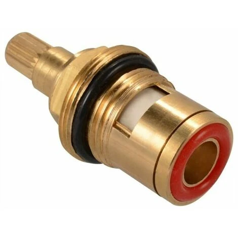 Ceramic Disc Head, Pair Of Universal Replacement Ceramic Cartridges For Faucet, 1/2 Quarter Turn 20 Notches X 50mm 7 Ceramic Disc Head, Pair Of Universal Replacement Ceramic Cartridges For Faucet, 1/2 Quarter Turn 20 Notches X 50mm - Image 5