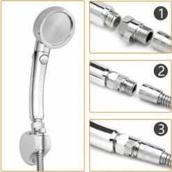 Shower Head Stop Valve Flow Control Stop Valve Brass Faucet Flow Rate Universal Replacement Part 11 Shower Head Stop Valve Flow Control Stop Valve Brass Faucet Flow Rate Universal Replacement Part -Bathroom Faucet Store 97815616 5