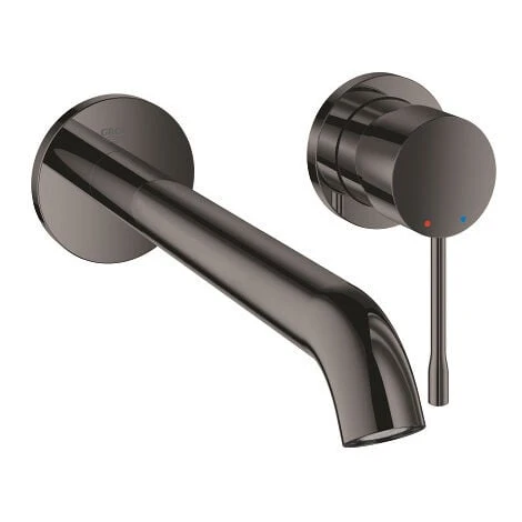 Grohe Essence Washbasin Mixer Set Wall-mounted Size L Hard Graphite + Body (19967A01-SET) 4 Grohe Essence Washbasin Mixer Set Wall-mounted Size L Hard Graphite + Body (19967A01-SET) - Image 2