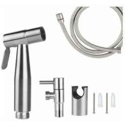 Toilet Sprayer Bidet Spray 150 Cm, Brushed