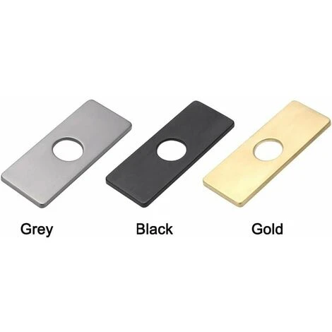 Kitchen Sink Hole Plate For Bathroom Faucet Basin Faucet Escutcheon In Brushed Nickel 5 Kitchen Sink Hole Plate For Bathroom Faucet Basin Faucet Escutcheon In Brushed Nickel - Image 3