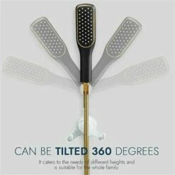 Adjustable Suction Cup Shower Head Holder With Hook, Detachable Wall Mounted Shower Head Holder, Waterproof Shower Head Holder, No Drilling 9 Adjustable Suction Cup Shower Head Holder With Hook, Detachable Wall Mounted Shower Head Holder, Waterproof Shower Head Holder, No Drilling -Bathroom Faucet Store 98629670 3